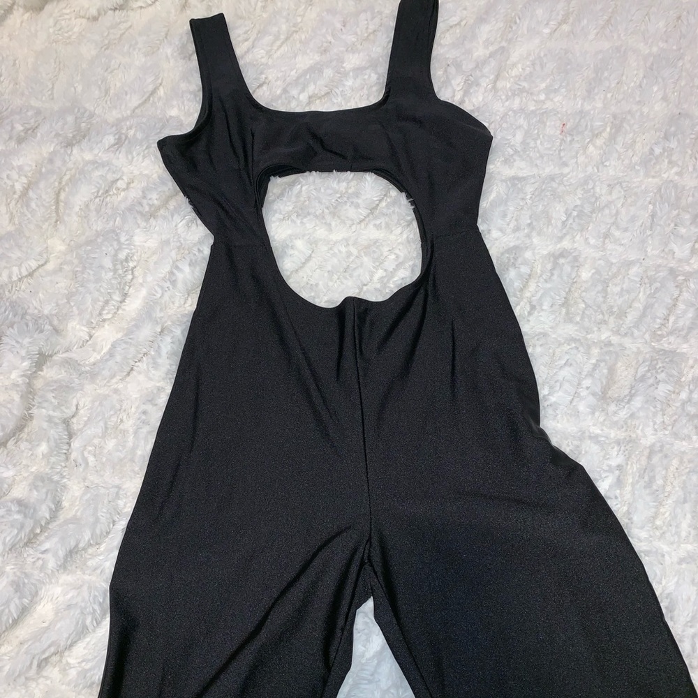 Fashion nova one piece biker short and sports set